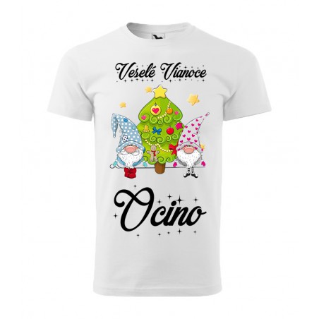 Pánske tričko škriatok vianočný