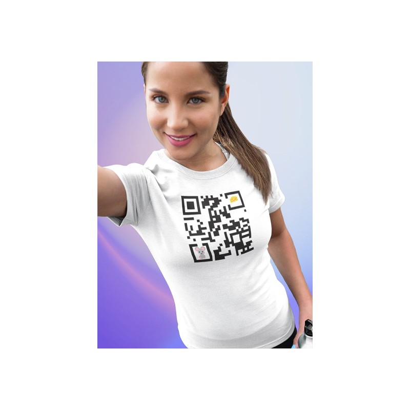 Dámske - QR kód myš nevyšúchané