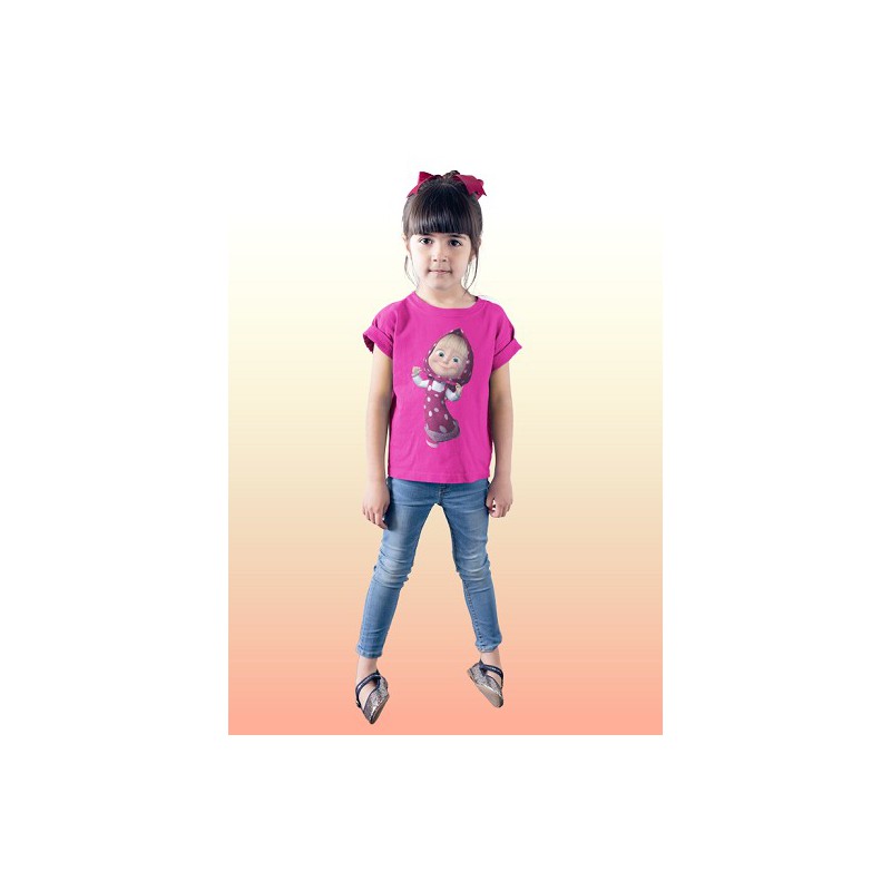 Detské tričko Máša a medveď