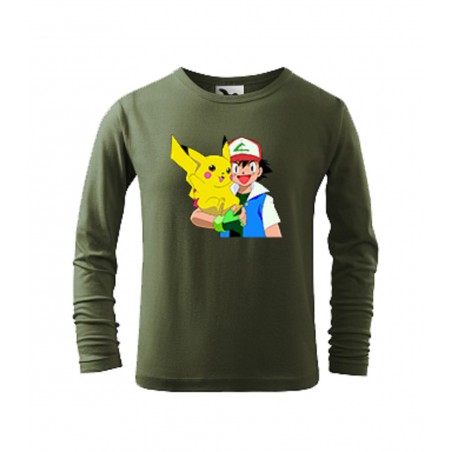 Detské tričko s motívom - Pikachu