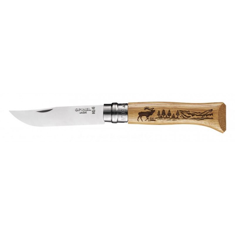 Opinel VRI Inox Jeleň N°8 Animália 2019.