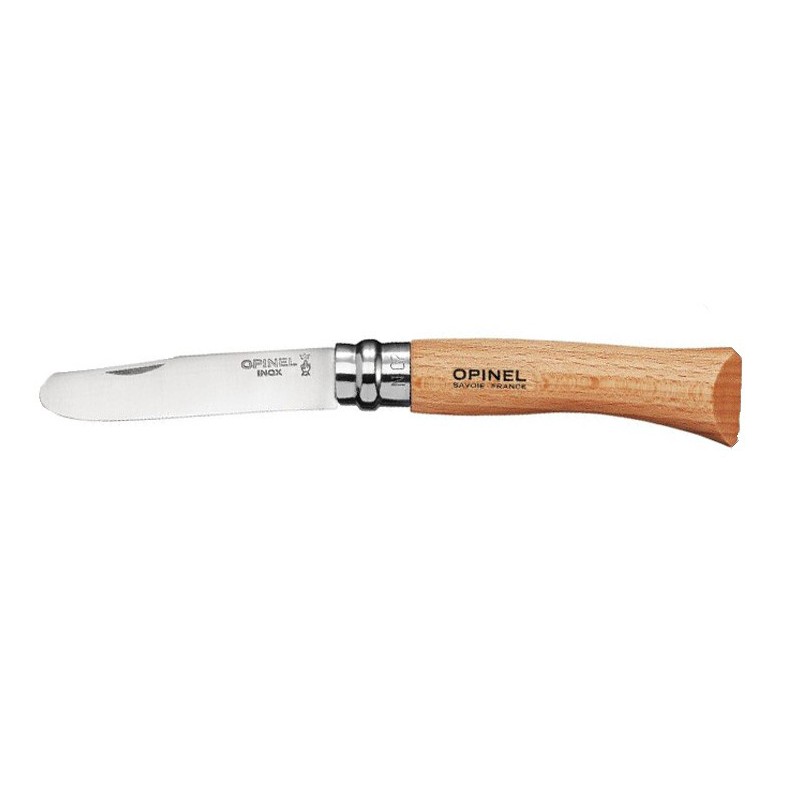 Opinel VRI Inox N°7 prírodný detský zatvárací nôž