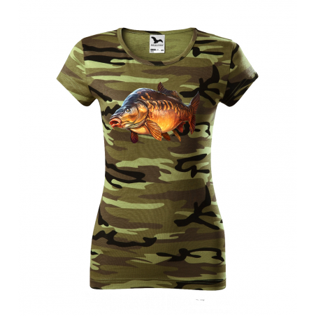 Tričko s rybárskym motívom FK2 Kapor