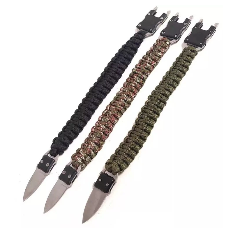 Paracord náramok  s nožikom