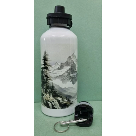 Turistická fľaša s motívom Hory 600ml
