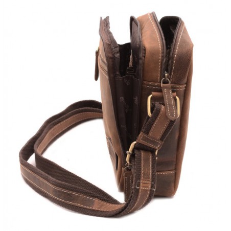 Pánske kožené crossbody 1229