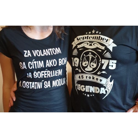Potlač tričiek DTG