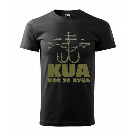 Pánske tričko kua kde je ryba