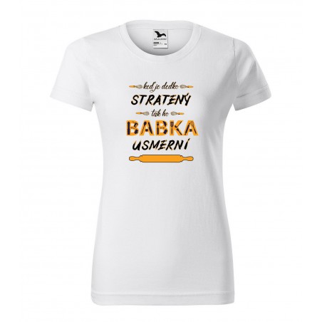 Dámske tričko s nápisom