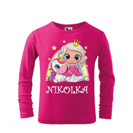 Detské tričko jednorožec